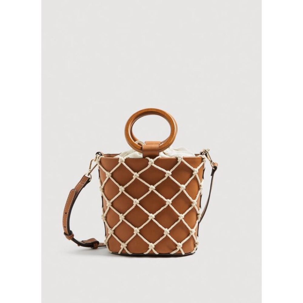 Mango - Net tote bag